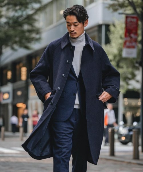 HIGH LAND WOOL オーバーサイズバルマカーンコート LAND HIGH WOOL