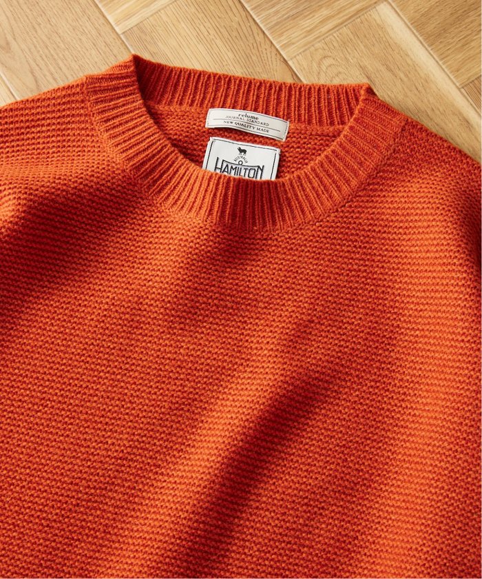 HAMILTON WOOL ガーター クルーネックニット(505572045) | ジャーナル