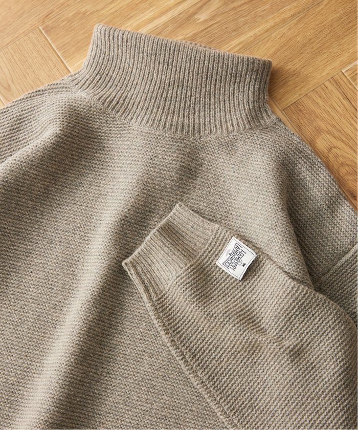 予約》HAMILTON WOOL ガーター タートルネックニット(505572047 ...