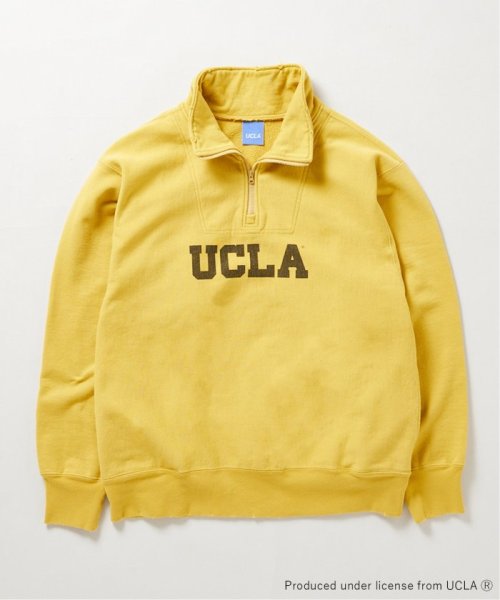 JOURNAL STANDARD(ジャーナルスタンダード)/【UCLA for JOURNAL STANDARD】別注 ハーフジップスウェット/イエロー