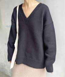 Spick & Span/ローゲージニットVネックプルオーバー/505572252