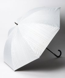 LANVIN en Bleu(umbrella)(ランバンオンブルー（傘）)/晴雨兼用日傘　ストライプ/オフホワイト