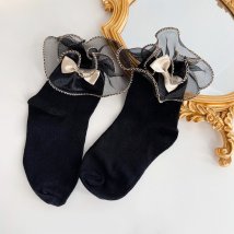 BACKYARD FAMILY/女の子 フォーマル 靴下 シフォンリボン gsocks4110/505298677