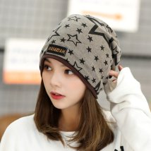 BACKYARD FAMILY(バックヤードファミリー)/帽子 レディース スター kbeanie08/グレージュ