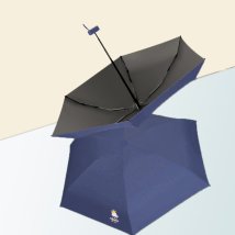 BACKYARD FAMILY(バックヤードファミリー)/傘 折りたたみ 晴雨兼用 軽量 yumb5077/ネイビー