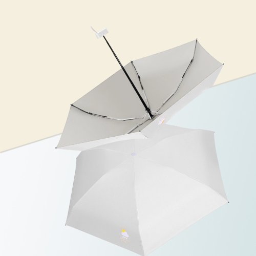 BACKYARD FAMILY(バックヤードファミリー)/傘 折りたたみ 晴雨兼用 軽量 yumb5077/グレー