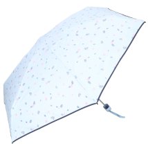 BACKYARD FAMILY(バックヤードファミリー)/折り畳み傘 晴雨兼用 軽量 花柄 yumb5086/ブルー