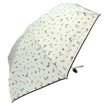 BACKYARD FAMILY(バックヤードファミリー)/折り畳み傘 晴雨兼用 軽量 花柄 yumb5086/ミント