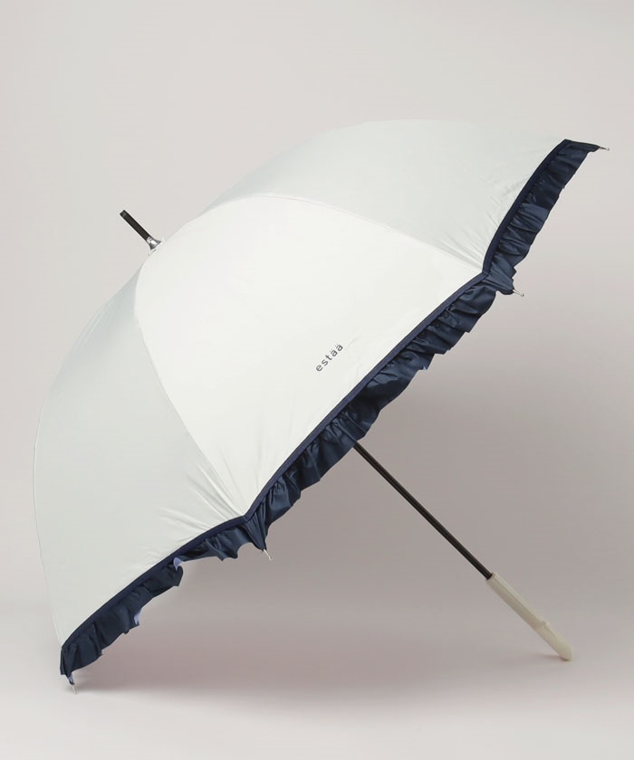 Rady フリルバイカラー日傘【ホワイト】 晴雨兼用日傘 バイカラーフリル(505498612)｜阪急百貨店公式通販サイト