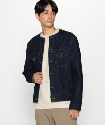 COMME CA ISM MENS/ノーカラー デニム  ブルゾン/505564959