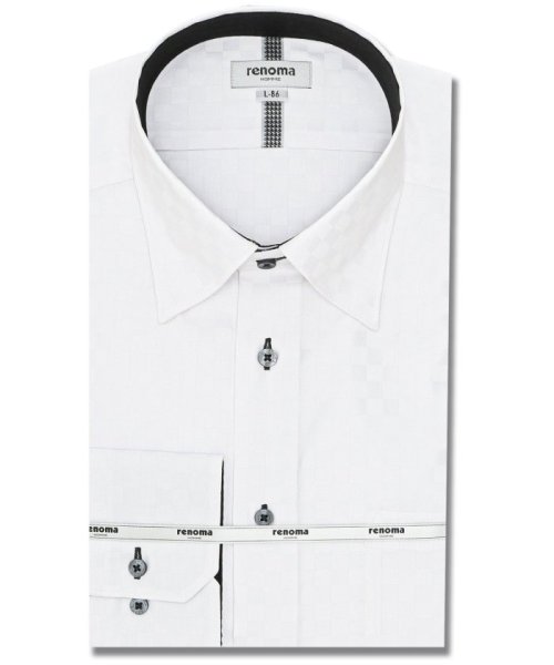 TAKA-Q(タカキュー)/形態安定 スタンダードフィット スナップダウン 長袖 シャツ メンズ ワイシャツ ビジネス yシャツ 速乾 ノーアイロン 形態安定/ホワイト