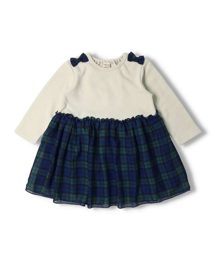 halmama 新品未使用 メゾピアノ   ワンピース 130 ネイビー 6041312_2.jpg