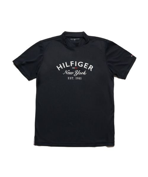 TOMMY HILFIGER GOLF(トミーヒルフィガーゴルフ)/トミー ヒルフィガー ゴルフ メンズ アーチロゴ モックネックシャツ/ネイビー