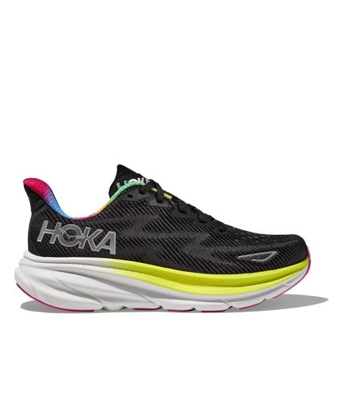 HOKA ONE ONE(ホカオネオネ)/CLIFTON 9 WIDE/BLACK/ALLABOARD