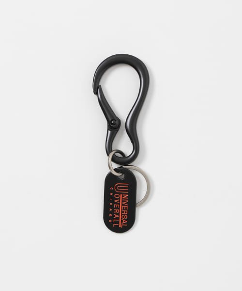 ITEMS URBANRESEARCH(アイテムズアーバンリサーチ（メンズ）)/UNIVERSAL OVERALL　U.O.Carabiner Key Ring/BLK