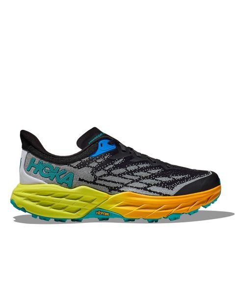 HOKA ONE ONE(ホカオネオネ)/SPEEDGOAT 5/BLACK/EVENINGPRIMROSE