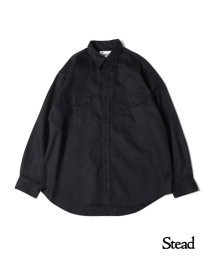 J.S Homestead(ジャーナルスタンダード　ホームステッド)/【J.S.Homestead / Stead】DRY TWILL WORK SHIRTS/ネイビー