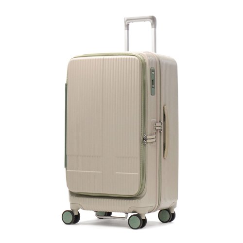 【日本正規品】イノベーター スーツケース M フロントオープン innovator Extreme Journey 75L Middle INV650DOR ×1　メッシュジップポケット