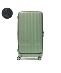 innovator(イノベーター)/日本正規品 スーツケース フロントオープン キャリーケース 軽量 大容量 10～14泊 Extreme Journey 92L Large INV750DOR/ライトグリーン