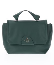 LANVIN en Bleu(BAG)(ランバンオンブルー（バッグ）)/ルイーズ 2wayショルダーバッグ/ダークグリーン