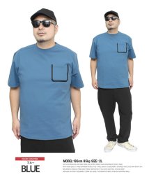 one colors/コンバース(CONVERSE) 半袖 Tシャツ メンズ 大きいサイズ 圧着 ポケット サイド ロゴ プリント ドライ 吸汗速乾 クルーネック カットソー  半袖/505570933