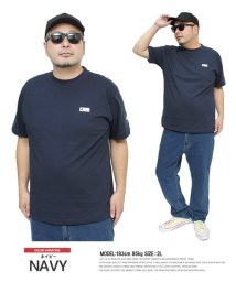 one colors/LOGOS PARK(ロゴス パーク) 半袖 Tシャツ メンズ 大きいサイズ ボックス ロゴ プリント クルーネック カットソー アウトドア ミリタリー 半袖T/505570936