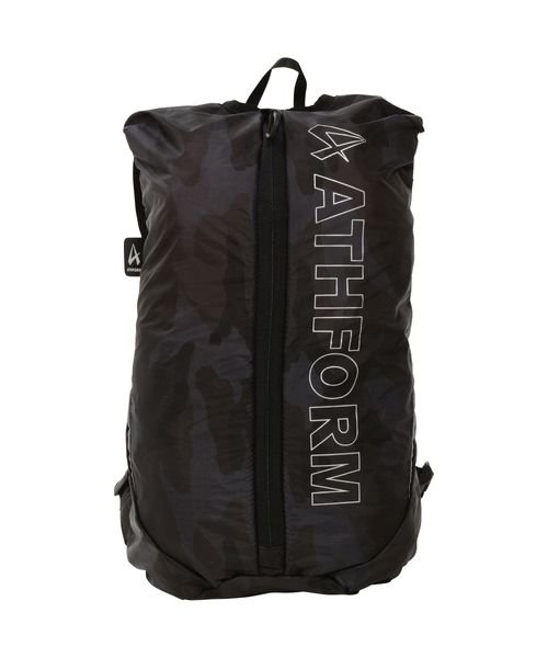 ATHFORM(アスフォーム)/ランニング ４ポケットハイドレーションバックパック １０Ｌ/ブラックカモ