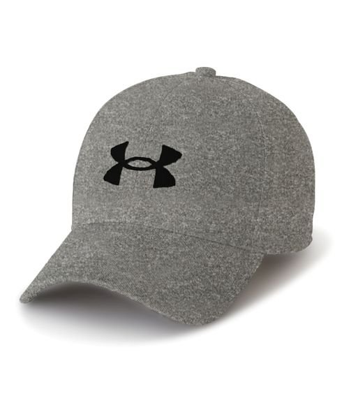 UNDER ARMOUR(アンダーアーマー)/UA DRIVER KNIT ADJUSTABLE CAP/JETGRAY//BLACK