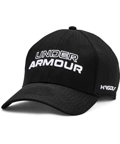 UNDER ARMOUR(アンダーアーマー)/UA JORDAN SPIETH TOUR HAT/BLACK//WHITE