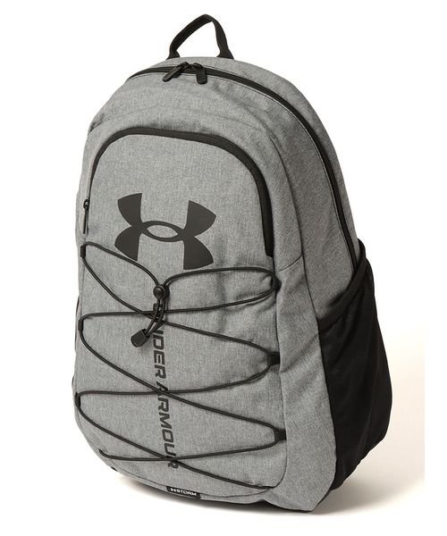 UNDER ARMOUR(アンダーアーマー)/UA HUSTLE SPORT BACKPACK/PITCHGRAYMEDIUMHEATHER/BLACK/BLACK