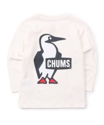 CHUMS/Kid's Booby Logo L/S T－Shirt (キッズ ブービーロゴ L/S Tシャツ)/505580313