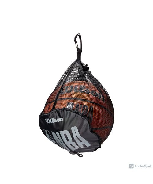 Wilson(ウィルソン)/NBA SINGLE BALL CARRY BAG BL/ブラック