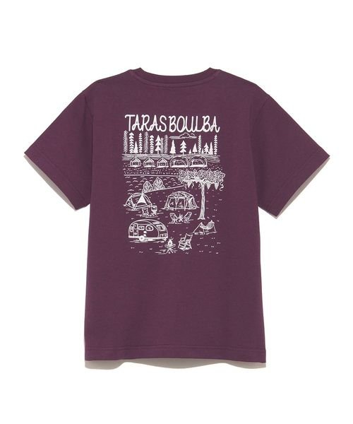 TARAS BOULBA(タラスブルバ)/ジュニア ヘビーコットンプリントTシャツ(サイトマップ）/パープル