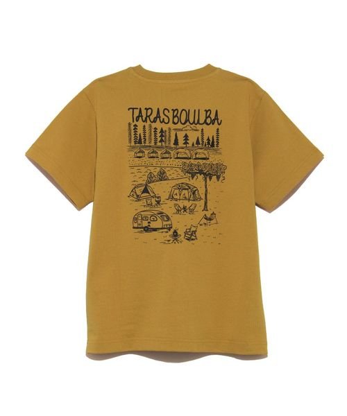 TARAS BOULBA(タラスブルバ)/ジュニア ヘビーコットンプリントTシャツ(サイトマップ）/キャメル