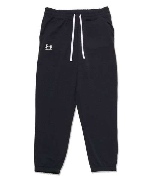 UNDER ARMOUR(アンダーアーマー)/UA RIVAL TERRY JOGGER/BLACK//WHITE