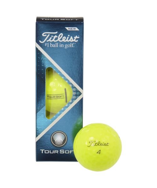 Titleist(タイトリスト)/22 TOUR SOFT YELLOW （1スリーブ3球入り）/YEL