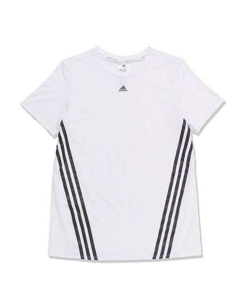 adidas(adidas)/W TRAIN ICONS 3S Tシャツ/ホワイト/ブラック