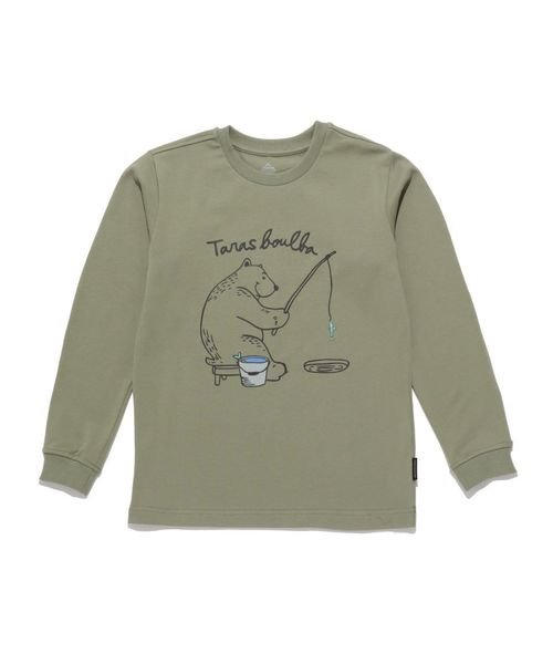 TARAS BOULBA(タラスブルバ)/ジュニア ヘビーコットンロングTシャツ（ベア）/ミント