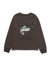 TARAS BOULBA/ジュニア ヘビーコットン防蚊ロングTシャツ(魚)/505585525