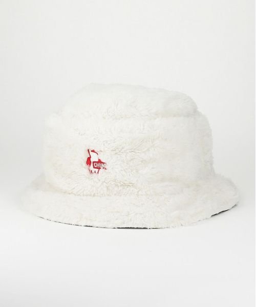 CHUMS(チャムス)/Elmo Fleece Bucket Hat (エルモフリース バケツハット)/IVORY/NAVY