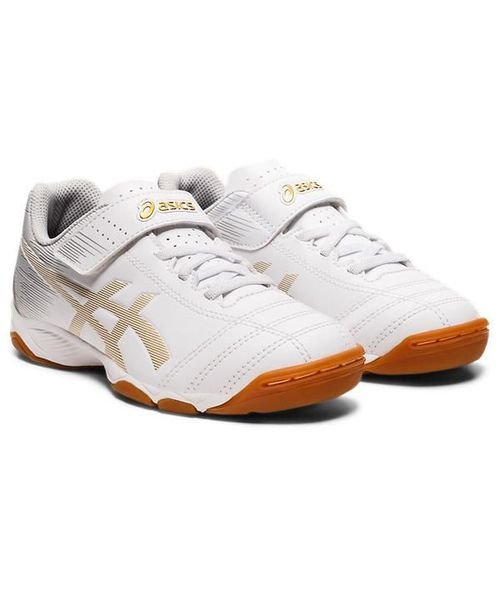 ASICS(ASICS)/JUNIOLE 6 IN/WHITE/RICHGOLD