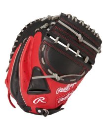 Rawlings/ソフト HYPER TECH R2G COLORS（ハイパーテックアールツージーカラーズ）23F－ブラック/スカーレット/505588738