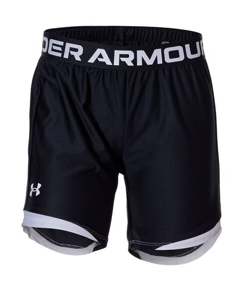 UNDER ARMOUR(アンダーアーマー)/UA PLAY UP 5 INCH SHORT/BLACK/WHITE/WHITE