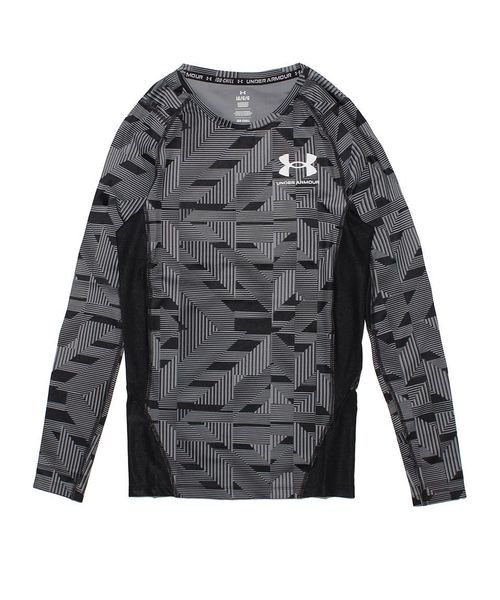 UNDER ARMOUR(アンダーアーマー)/UA ISO－CHILL COMPRESSION LONG SLEEVE NOVELTY/BLACK//