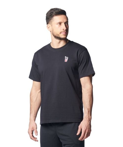 UNDER ARMOUR(アンダーアーマー)/UA HEAVY WEIGHT COTTON SHORT SLEEVE SHAKER PATCH/BLACK//