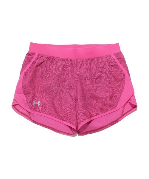 UNDER ARMOUR(アンダーアーマー)/UA FLY BY 2.0 PRINTED SHORT/REBELPINK/REBELPINK/REFLECTIVE