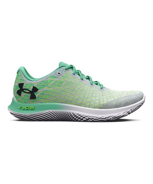 UNDER ARMOUR(アンダーアーマー)/UA FLOW VELOCITI WIND 2/WHITE/GREENBREEZE/BLACK