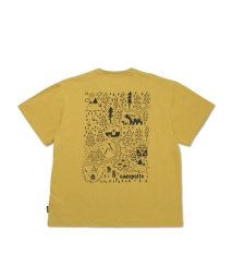 TARAS BOULBA/PE天竺 プリントTシャツ（キャンプマップ）/505590629