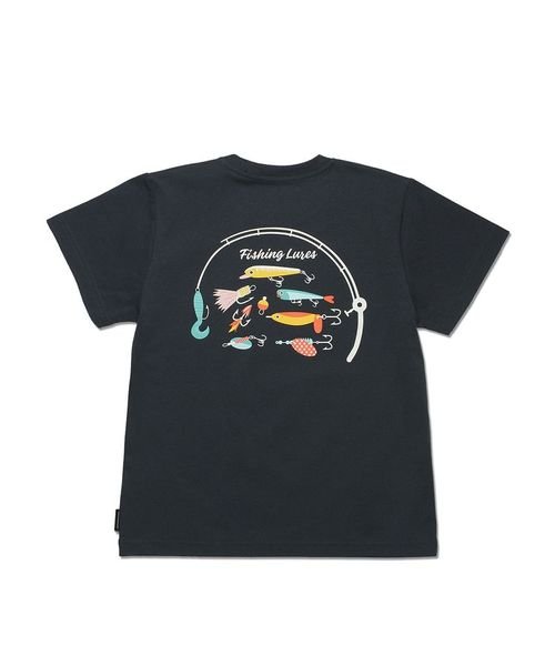 TARAS BOULBA(タラスブルバ)/ジュニア PE天竺 プリントＴシャツ（フィッシング）/ダークグレー