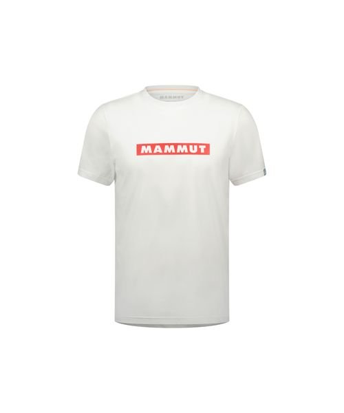 MAMMUT(マムート)/QD Logo Print T－Shirt AF Men/WHITEPRT2